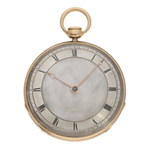 French lépine in the style of Breguet made by a student of Breguet Circa 1830