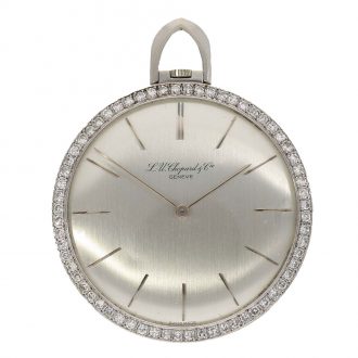Swiss 18K gold unusual and luxurious dress watch Circa 1950