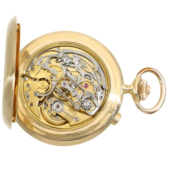 Swiss 18 carat gold very fine split seconds chronograph Circa 1890 Swiss 18 carat gold very fine split seconds chronograph Circa 1890