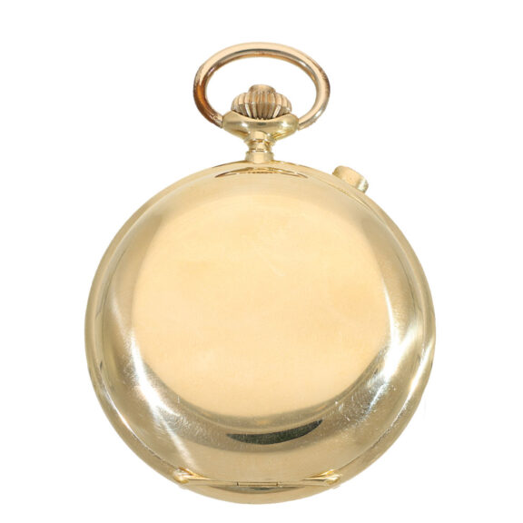 Swiss 18 carat gold very fine split seconds chronograph Circa 1890 Swiss 18 carat gold very fine split seconds chronograph Circa 1890