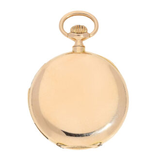 Swiss gold quarter repeating pocket watch Circa 1896