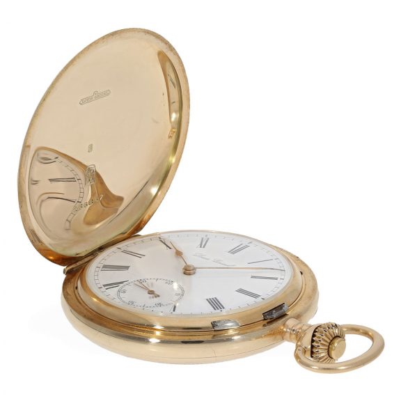 Swiss 14 carat gold heavy anker chronometer watch Circa 1890 Swiss 14 carat gold heavy anker chronometer watch Circa 1890
