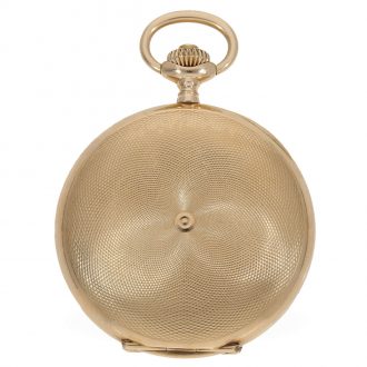 Swiss 14 carat gold heavy anker chronometer watch Circa 1890