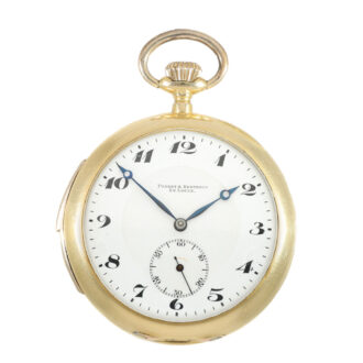 Swiss 18 carat gold very fine minute repeater pocket watch Circa 1900