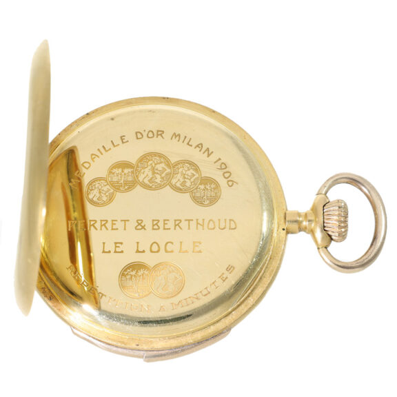 Swiss 18 carat gold very fine minute repeater pocket watch Circa 1900 Swiss 18 carat gold very fine minute repeater pocket watch Circa 1900