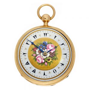 Swiss rare quarter repeater with music movement Circa 1800