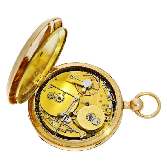 Swiss rare quarter repeater with music movement Circa 1800 Swiss rare quarter repeater with music movement Circa 1800
