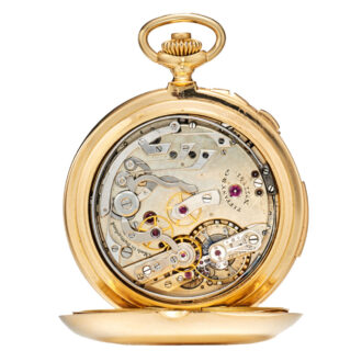 Swiss minute repeating split second chronograph Circa 1890 Swiss minute repeating split second chronograph Circa 1890