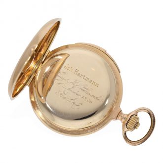 German gold historically important repeating watch Circa 1916 German gold historically important repeating watch Circa 1916