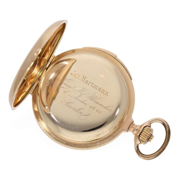 German gold historically important repeating watch Circa 1916 German gold historically important repeating watch Circa 1916