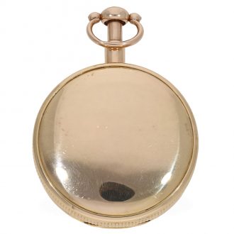 English technically interesting gold repeating duplex watch Circa 1812