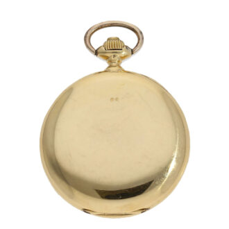 French 18 carat gold rare antimagnetic chronograph Circa 1905