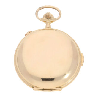 Swiss gold astronomical repeating pocket watch Circa 1910