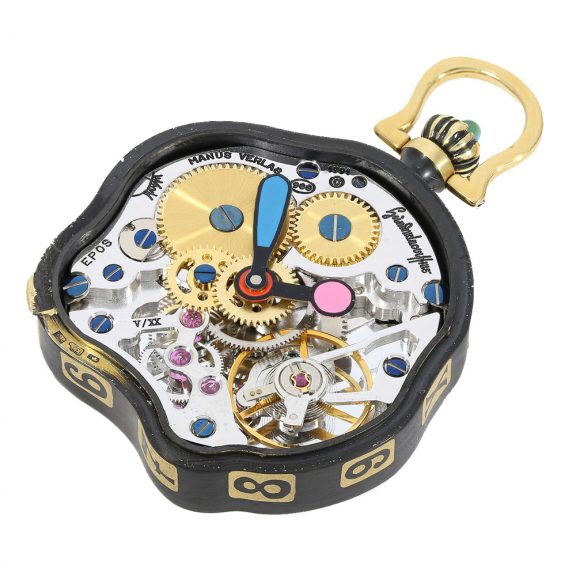 Swiss new old stock 18K gold designer watch Circa 1992 Swiss new old stock 18K gold designer watch Circa 1992