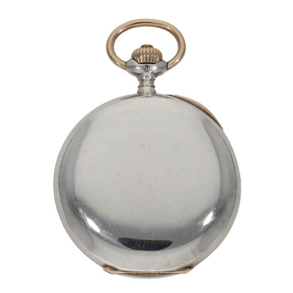 German silver and gold watch with Glashütte lever escapement Circa 1910 German silver and gold watch with Glashütte lever escapement Circa 1910
