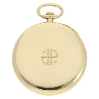 Swiss elegant Art déco dress pocket watch Circa 1927-1928