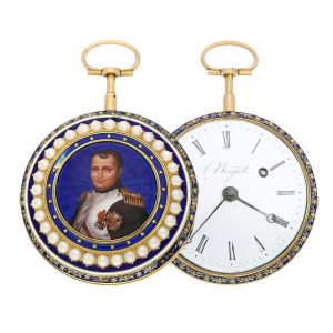 Unique French verge with Napoleon portrait Circa 1800-1810