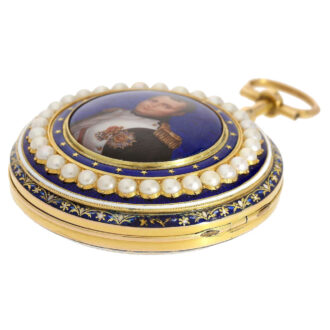 Unique French verge with Napoleon portrait Circa 1800-1810 Unique French verge with Napoleon portrait Circa 1800-1810