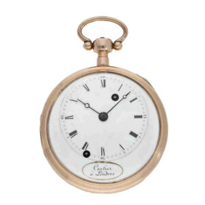French large red gold repeater pocket watch Circa 1820