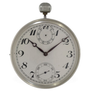 Swiss observatory chronometer 1st class with test certificate Circa 1938