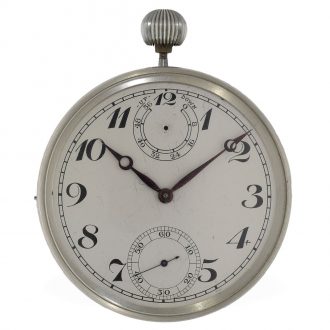 Swiss observatory chronometer 1st class with test certificate Circa 1938