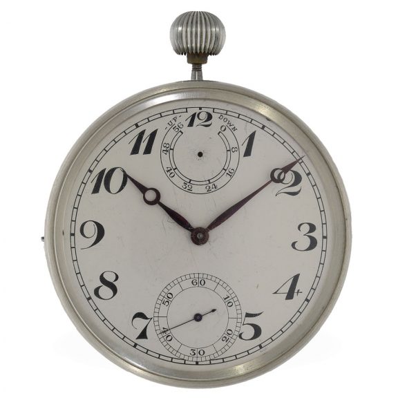 Swiss observatory chronometer 1st class with test certificate Circa 1938