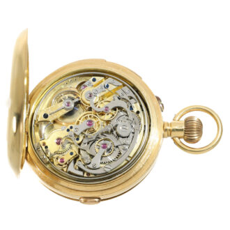 Swiss 18 carat gold historically interesting watch Circa 1900