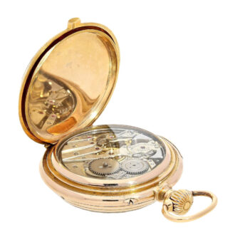 Swiss gold astronomical with six complications Circa 1888