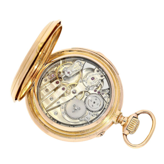 Swiss gold astronomical with six complications Circa 1888 Swiss gold astronomical with six complications Circa 1888