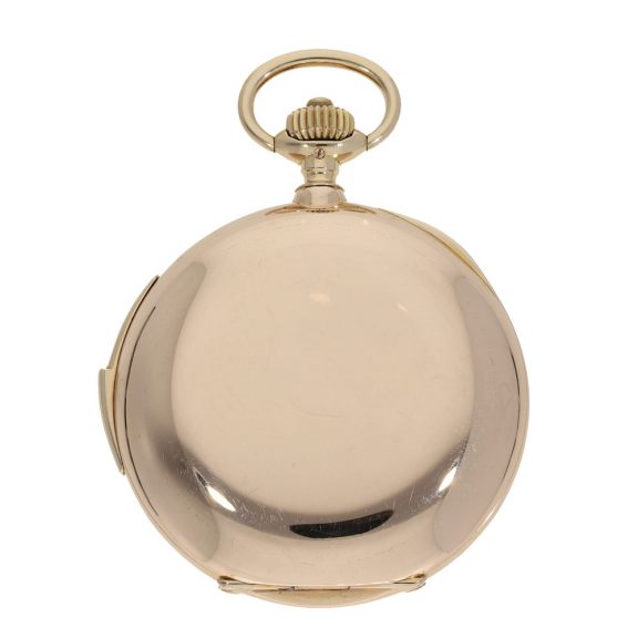German 14 carat gold à goutte watch with quarter repeater Circa 1920 German 14 carat gold à goutte watch with quarter repeater Circa 1920