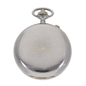 Swiss metal chronometer with split seconds chronograph Circa 1950