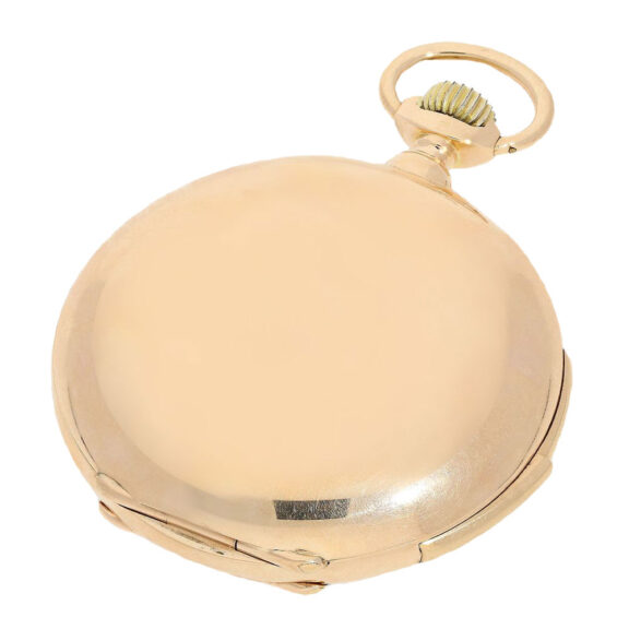 Swiss double sided astronomical golden watch Circa 1910 Swiss double sided astronomical golden watch Circa 1910