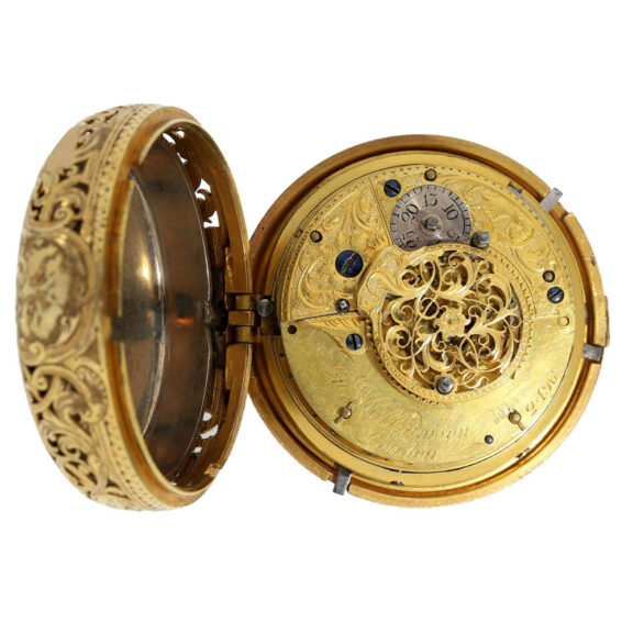 English complex coach clock for the Chinese market Circa 1775 English complex coach clock for the Chinese market Circa 1775