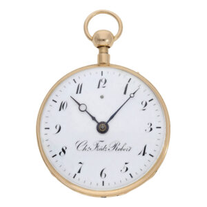 Impressive Swiss gold watch with musical mechanism Circa 1820