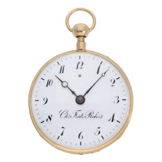 Impressive Swiss gold watch with musical mechanism Circa 1820