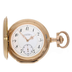 German 14 carat gold impressive à goutte pocket watch Circa 1915