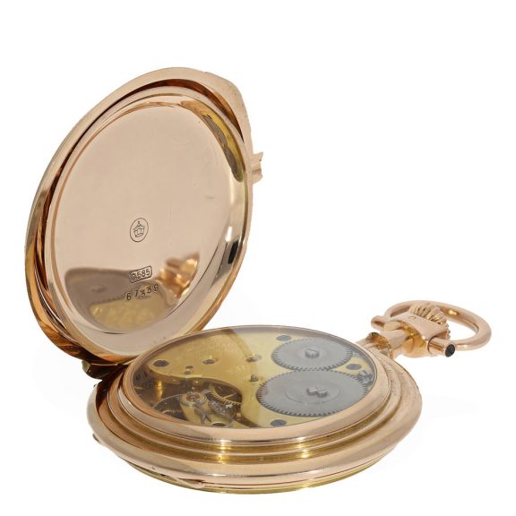 German 14 carat gold impressive à goutte pocket watch Circa 1915 German 14 carat gold impressive à goutte pocket watch Circa 1915