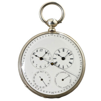 Swiss silver rare watch for the Chinese market Circa 1835