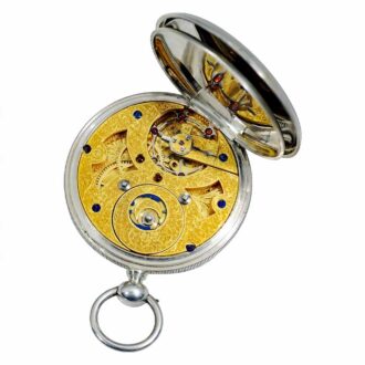 Swiss silver rare watch for the Chinese market Circa 1835