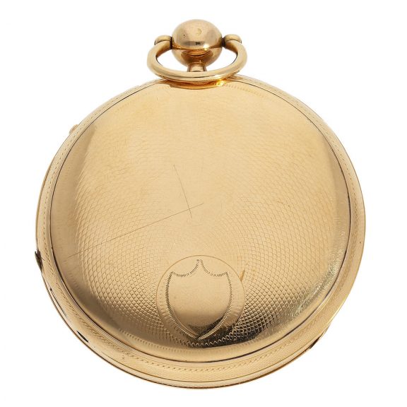 French red gold pocket watch with musical mechanism Circa 1800 French red gold pocket watch with musical mechanism Circa 1800