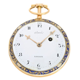 French gold with chatelaine, key and signets Circa 1780