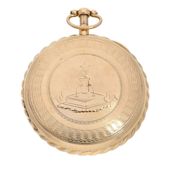 Swiss repeating watch with automaton Jacquemart Circa 1820 Swiss repeating watch with automaton Jacquemart Circa 1820