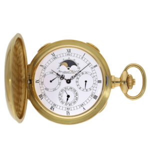 Swiss 18 carat gold heavy astronomical gold à goutte watch Circa 1980