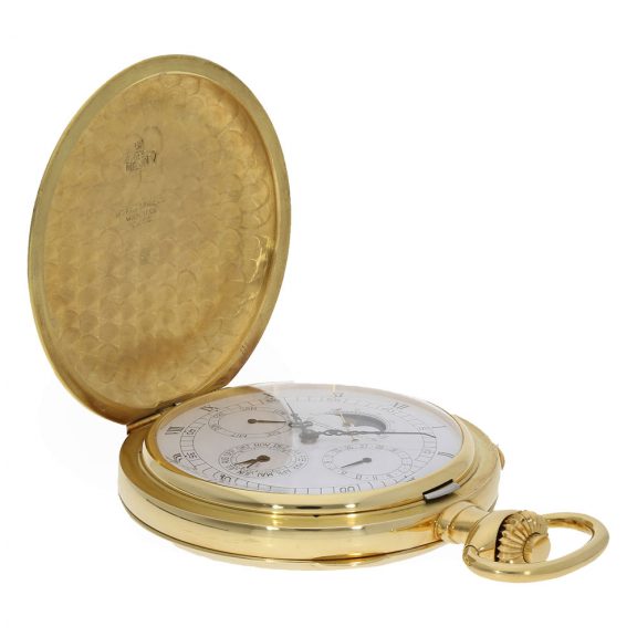 Swiss 18 carat gold heavy astronomical gold à goutte watch Circa 1980 Swiss 18 carat gold heavy astronomical gold à goutte watch Circa 1980