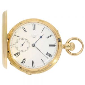 English winding watch in manner of Nicole Nielsen Circa 1863