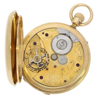 English winding watch in manner of Nicole Nielsen Circa 1863