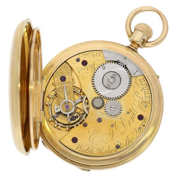 English winding watch in manner of Nicole Nielsen Circa 1863 English winding watch in manner of Nicole Nielsen Circa 1863
