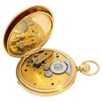 English winding watch in manner of Nicole Nielsen Circa 1863