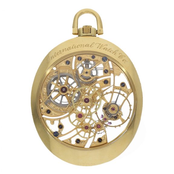 Swiss 18 carat gold dress watch ’Diamonds’ with original chain Circa 1990 Swiss 18 carat gold dress watch ’Diamonds’ with original chain Circa 1990