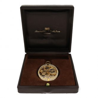 Swiss 18 carat gold dress watch ’Diamonds’ with original chain Circa 1990
